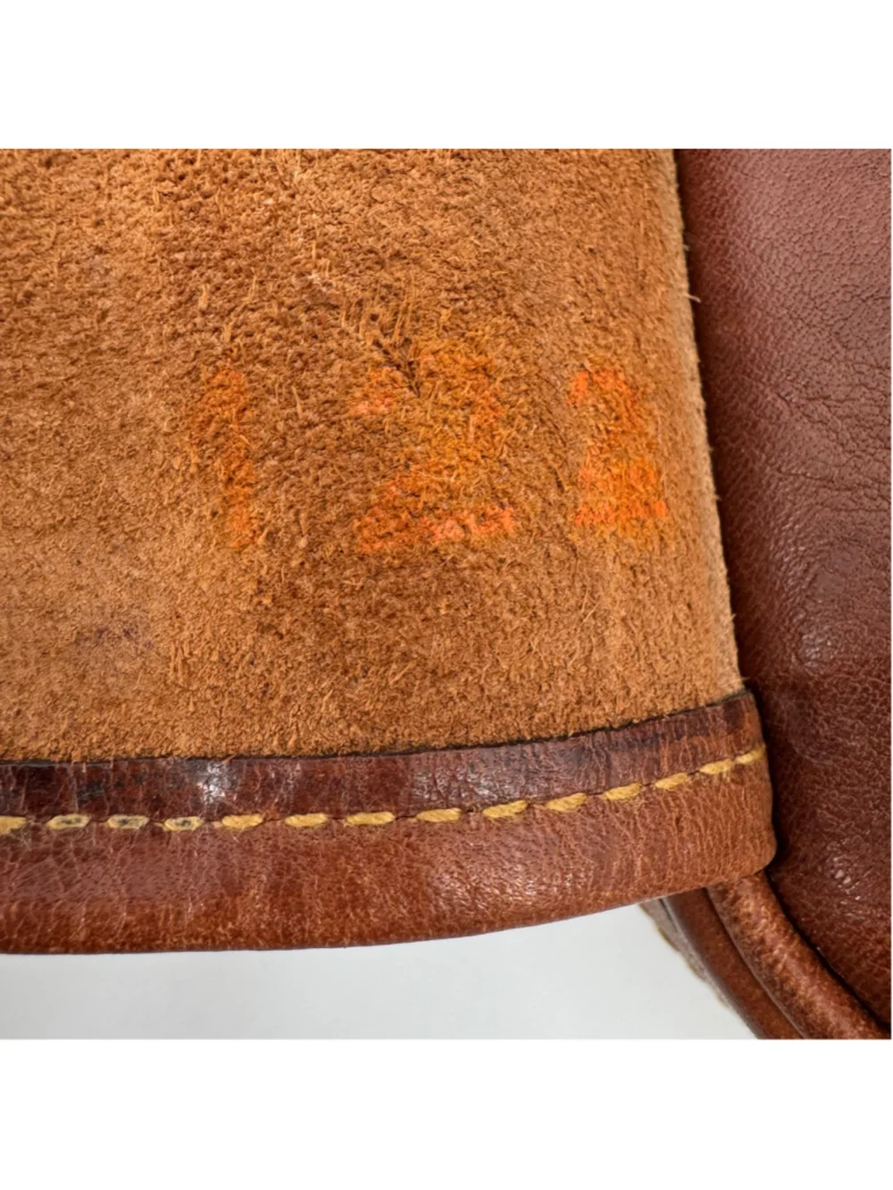 Vintage Archival Ralph Lauren Cognac Leather Crossbody Camera Bag Unisex